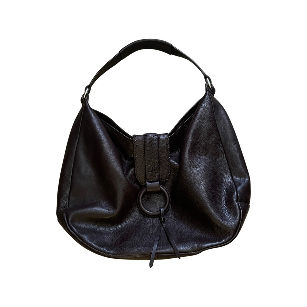 Banana Republic slouchy leather hobo bag